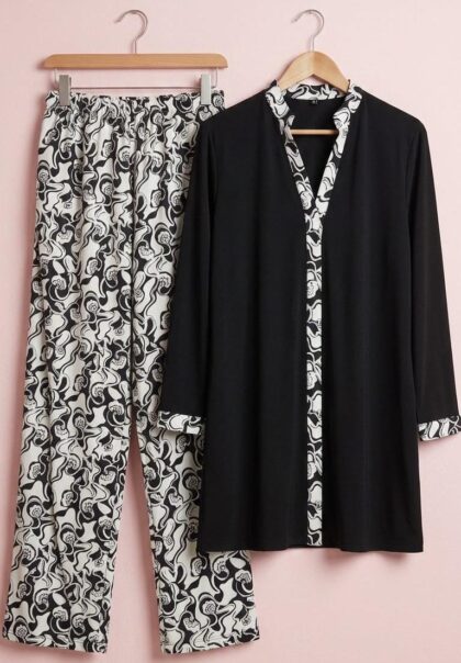 Cotton Classic Printed Tunic & Trouser Pair