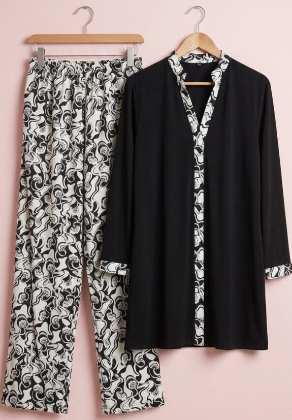 Cotton Classic Printed Tunic & Trouser Pair
